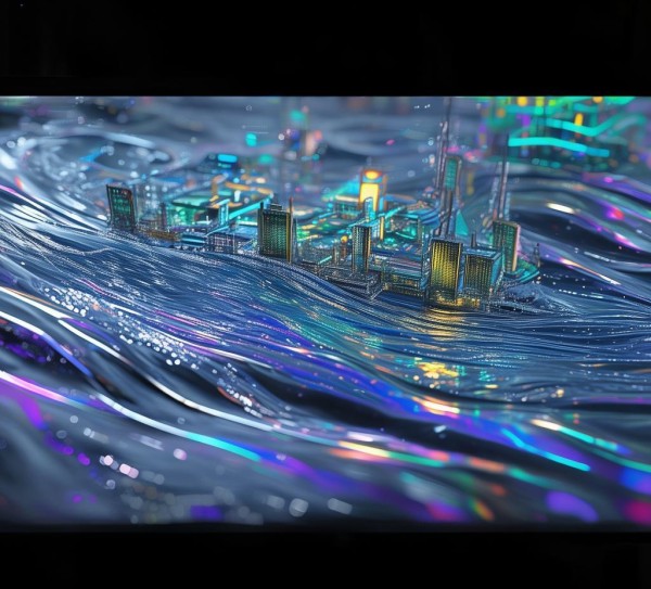 科技动态壁纸设计hydr画法